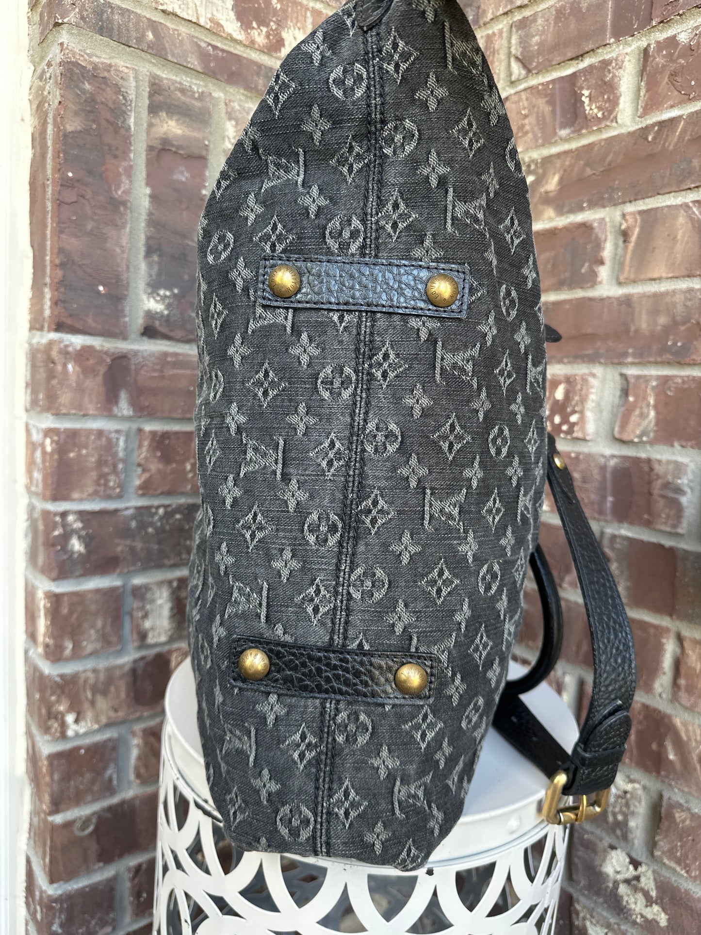 Louis Vuitton Cabby MM Denim 545907