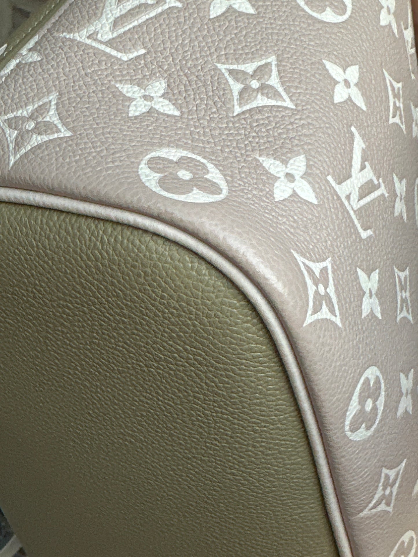 Louis Vuitton Monogram Spring In The City Empreinte Neverfull MM