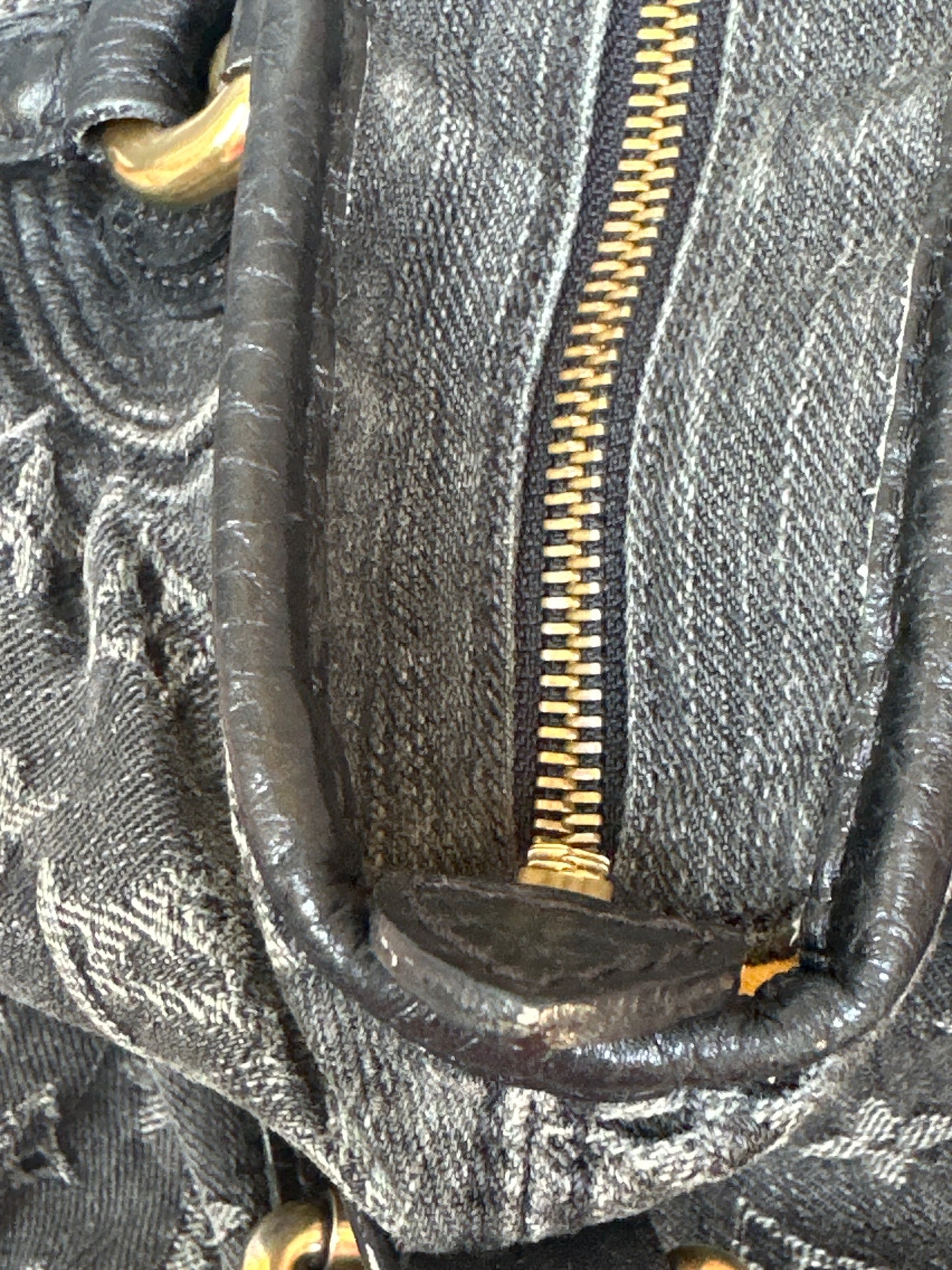 Louis Vuitton Cabby MM Denim 545907
