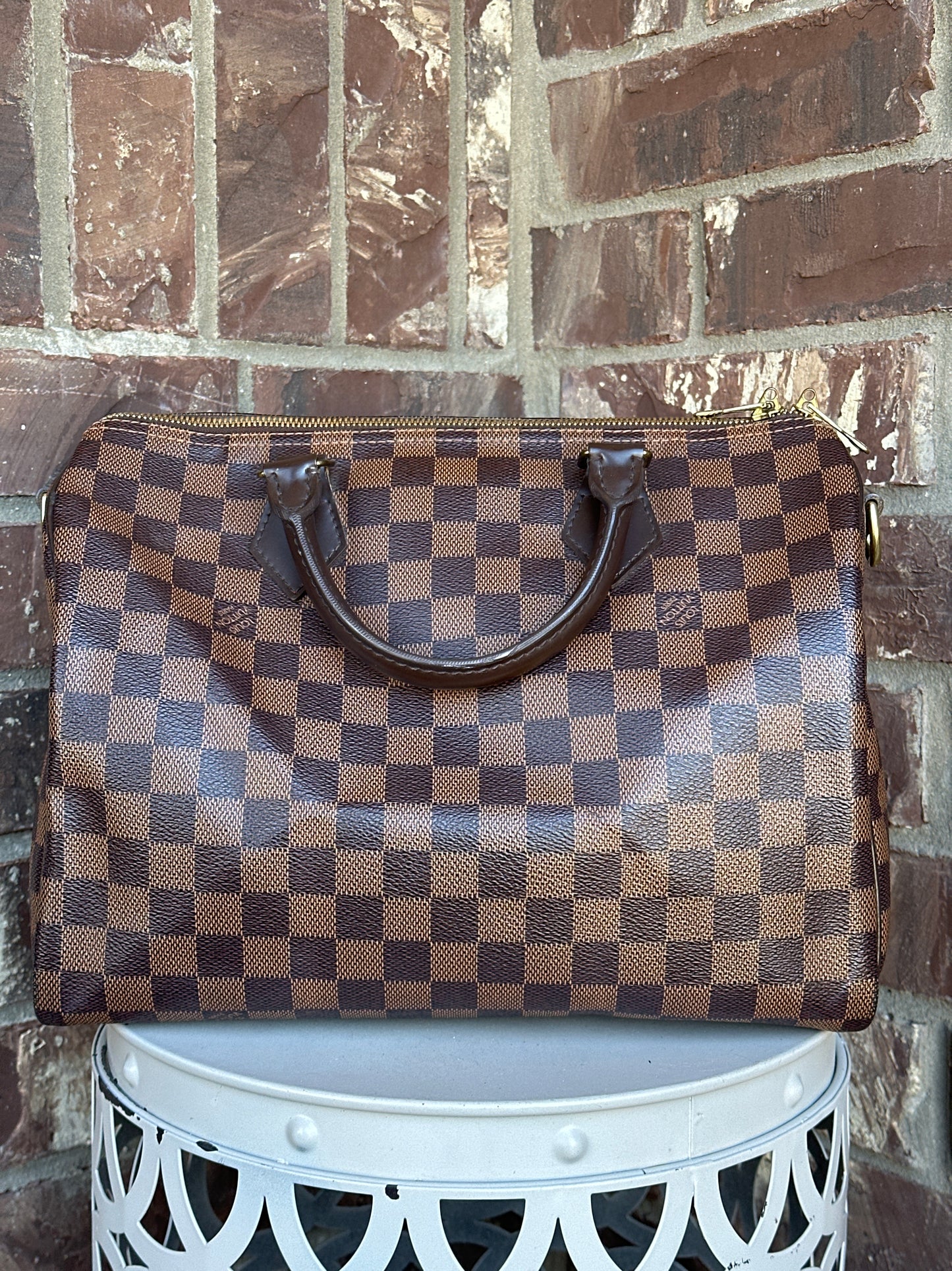 Louis Vuitton Damier Ebene Speedy Bandoulière 30 60027