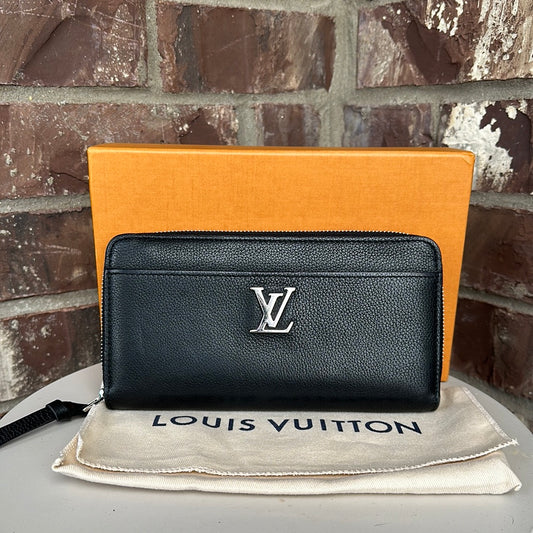 Louis Vuitton LockMe Zippy Wallet