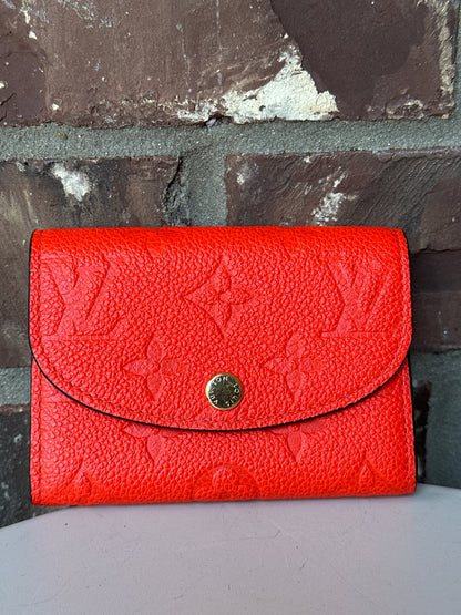 Louis Vuitton Rosalie Empreinte Wallet 