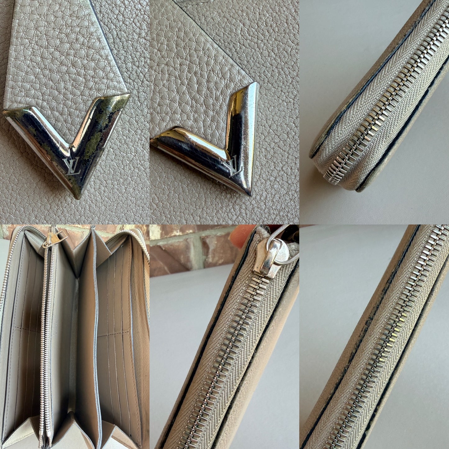 Louis Vuitton Comete Galle Zippy Wallet -37846