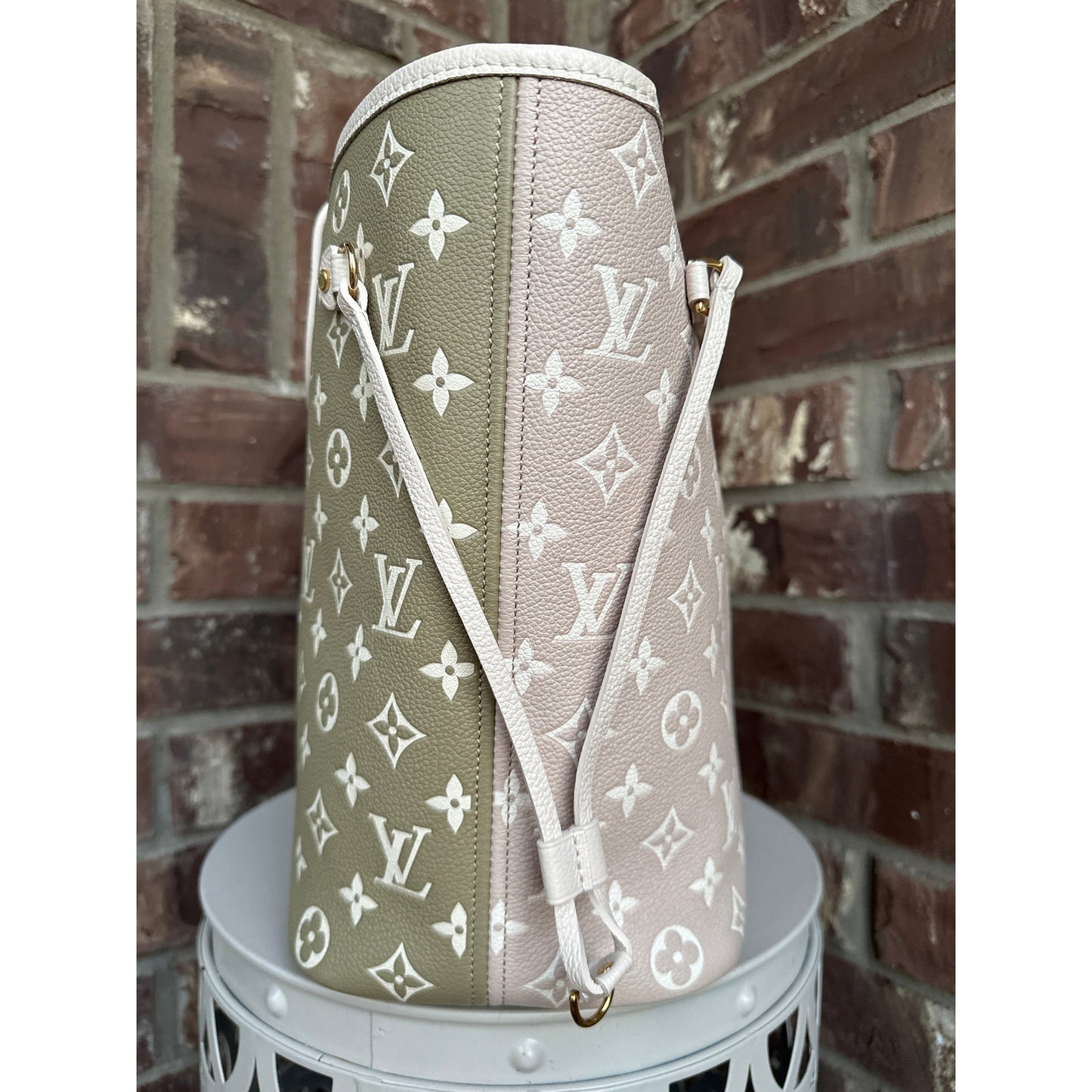 Louis Vuitton Monogram Spring In The City Empreinte Neverfull MM