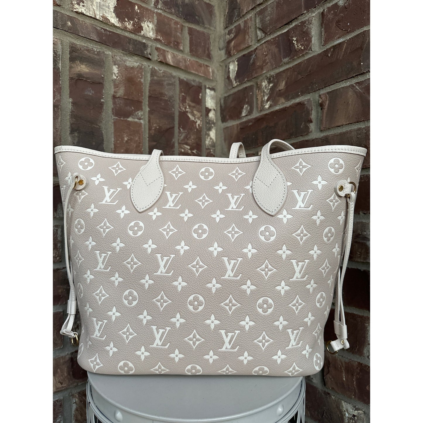 Louis Vuitton Monogram Spring In The City Empreinte Neverfull MM