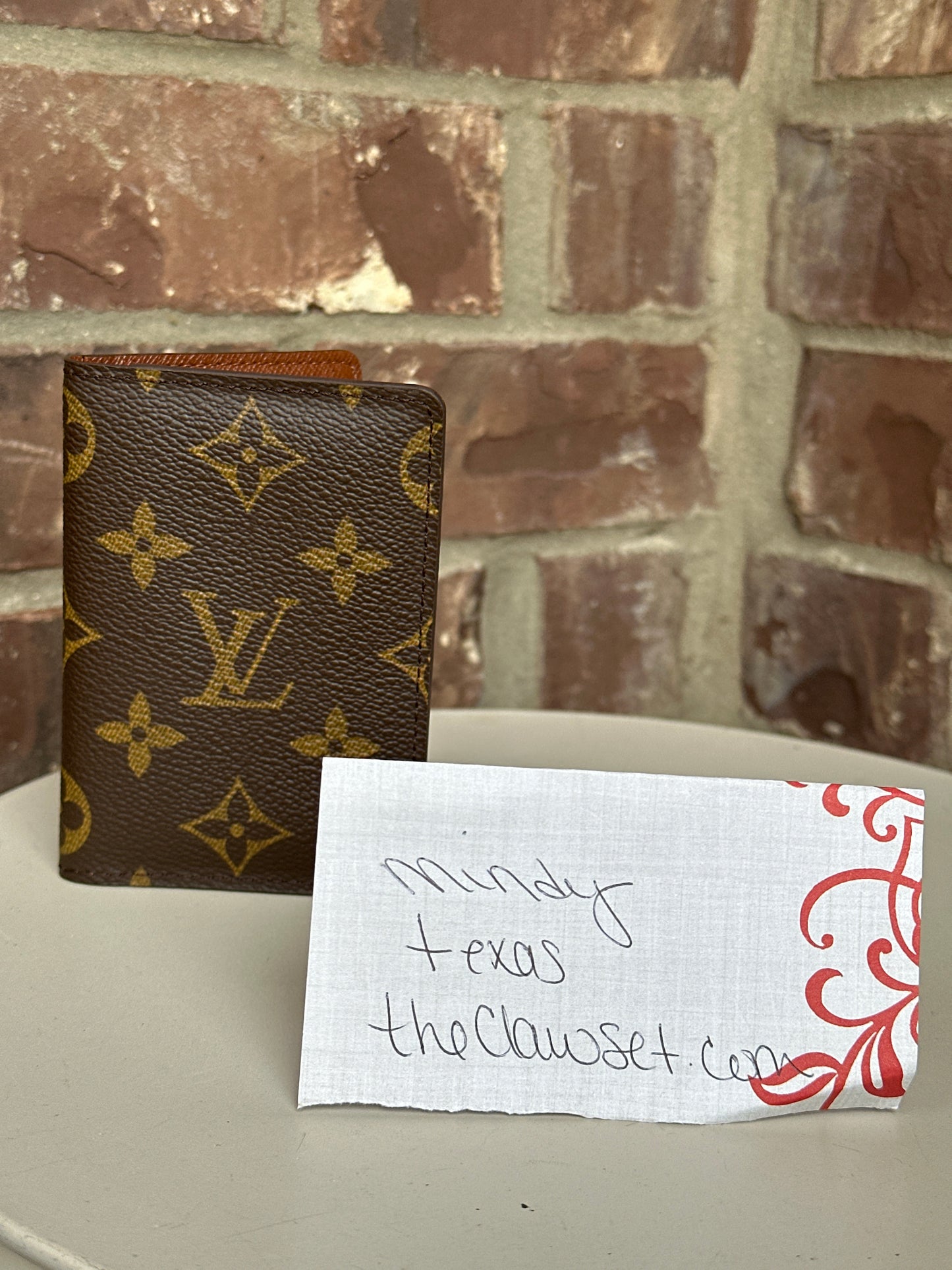 Louis Vuitton Monogram Pocket Organizer Card Holder 65896