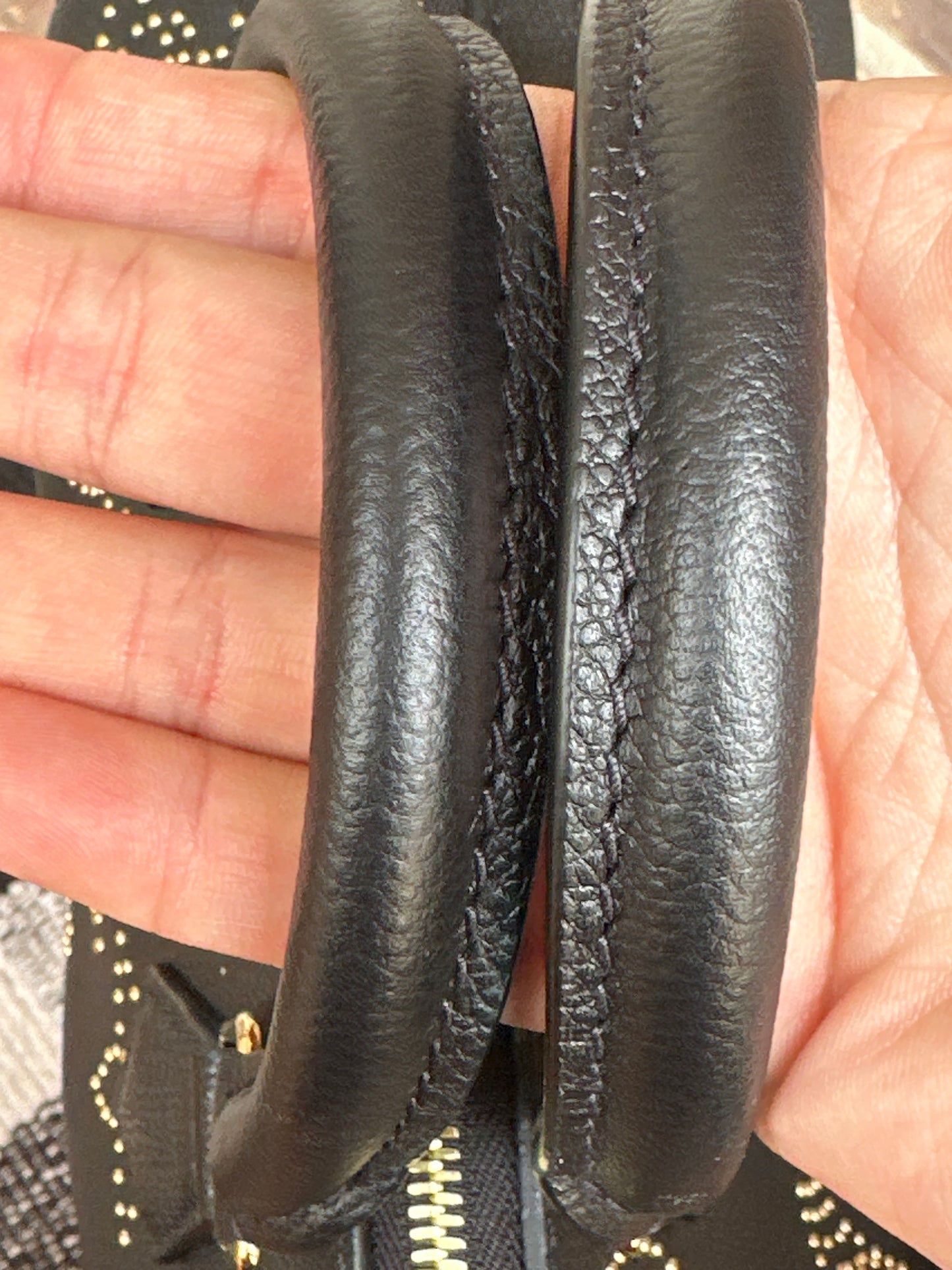 Louis Vuitton Speedy 25 Bandouliere Studded Monogram 56465