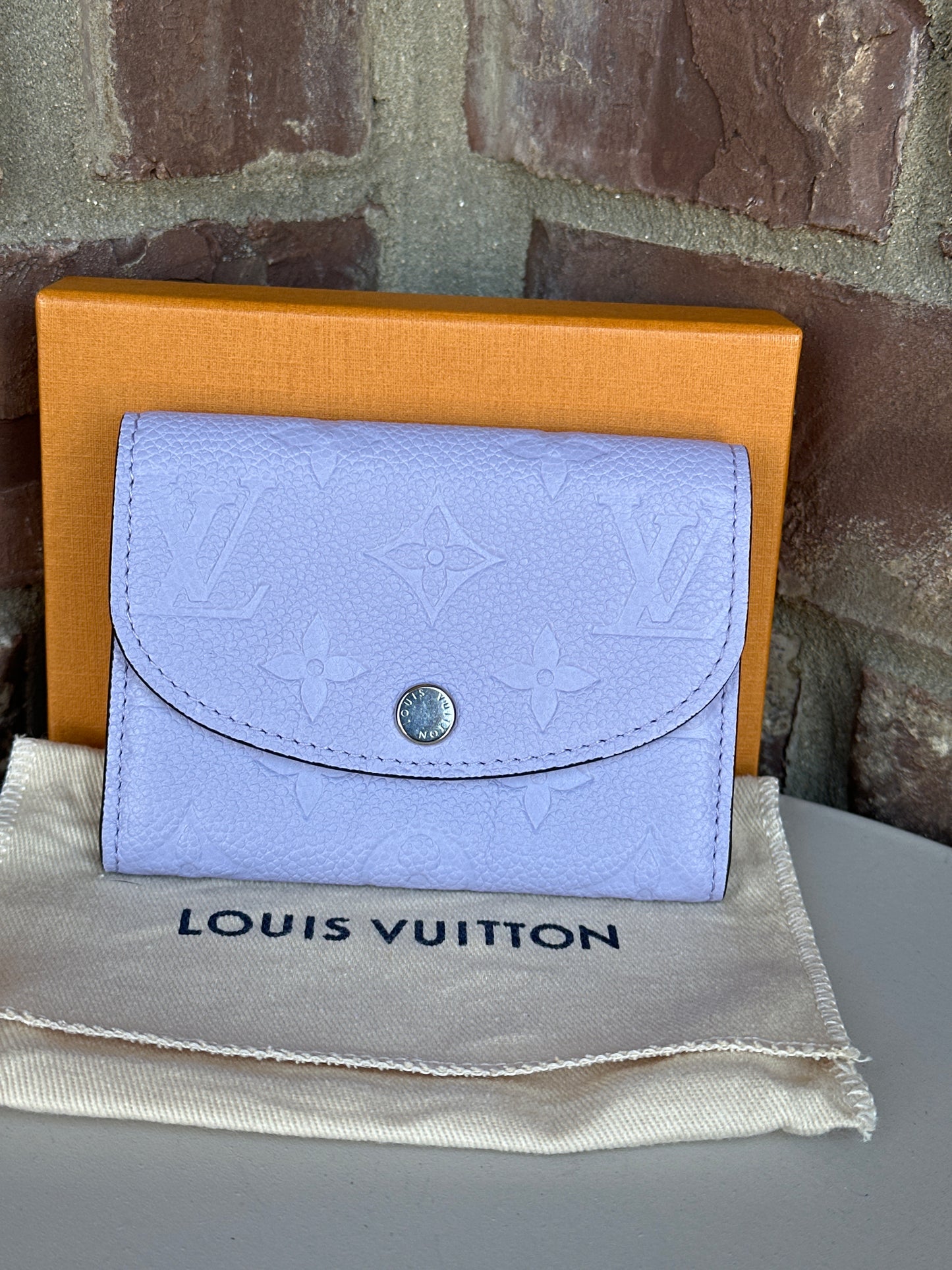 Louis Vuitton Rosalie Empreinte Compact Wallet 34412