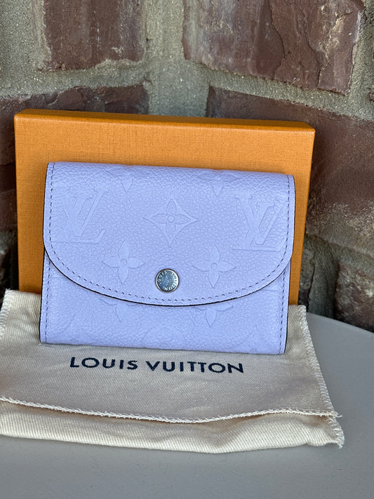 Louis Vuitton Rosalie Empreinte Compact Wallet 34412