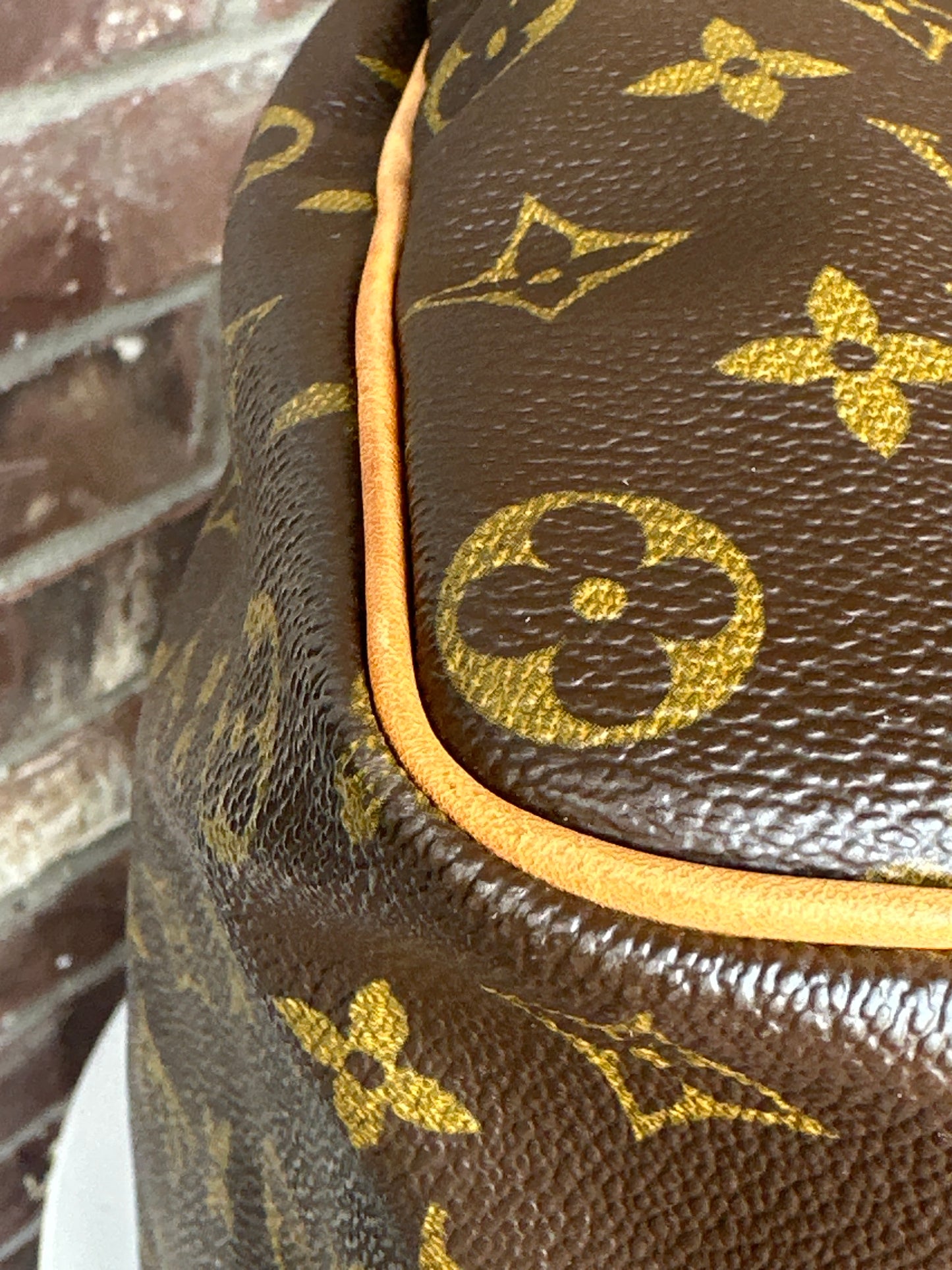 Louis Vuitton Speedy Handbag Monogram Canvas 35 89954