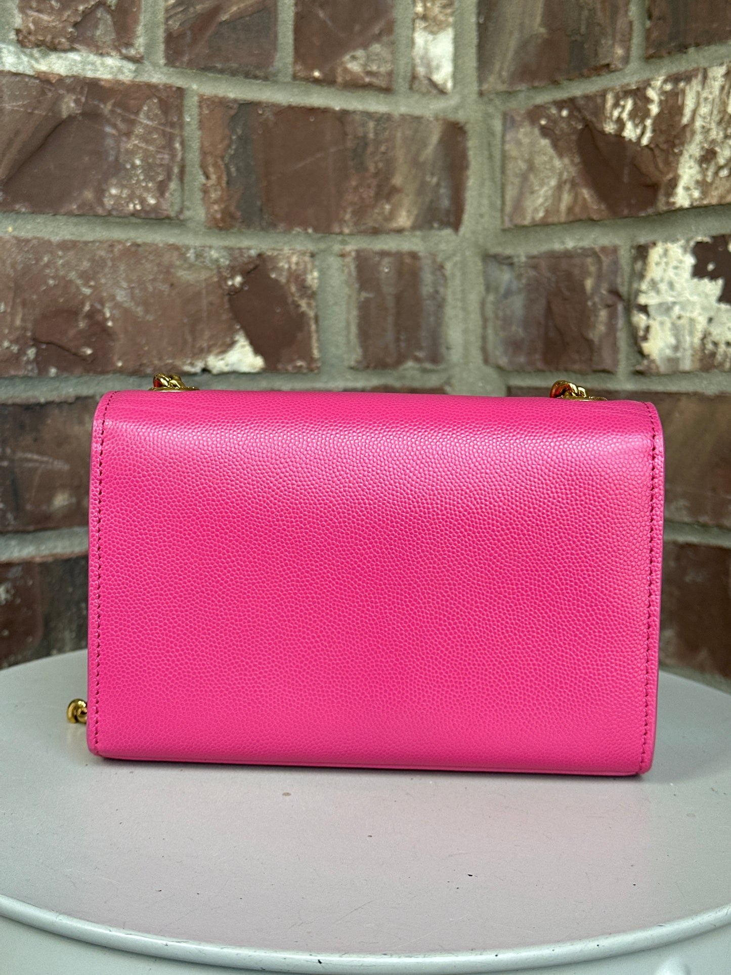 Saint Laurent Classic Monogram Crossbody Bag Grainy Leather Small 54198