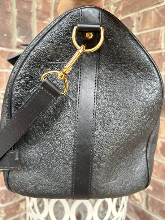 Louis Vuitton Monogram Giant Empreinte Keepall 45 Bandoulière 41123
