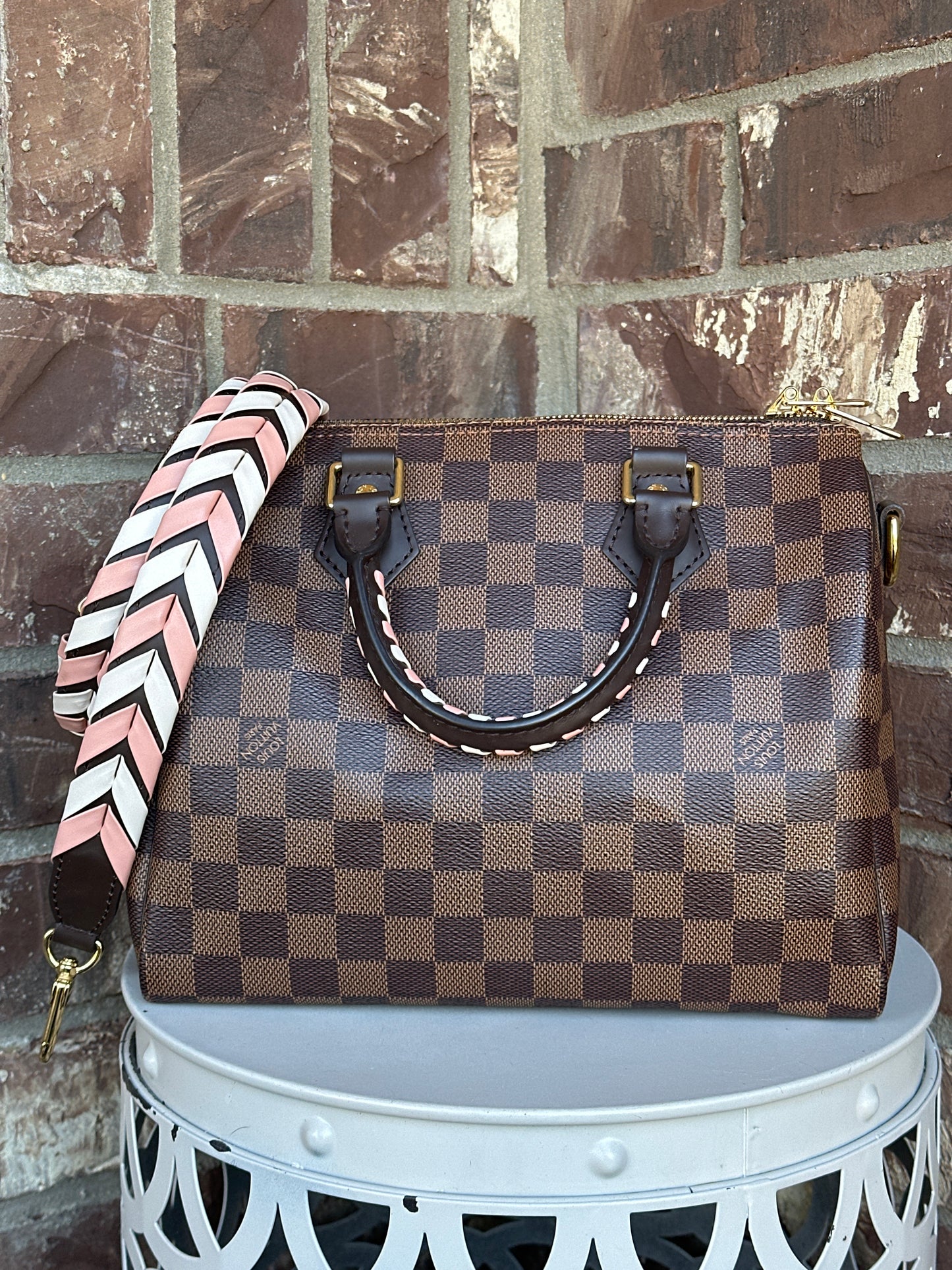 Louis Vuitton Speedy Bandouliere 25 Braided 69889