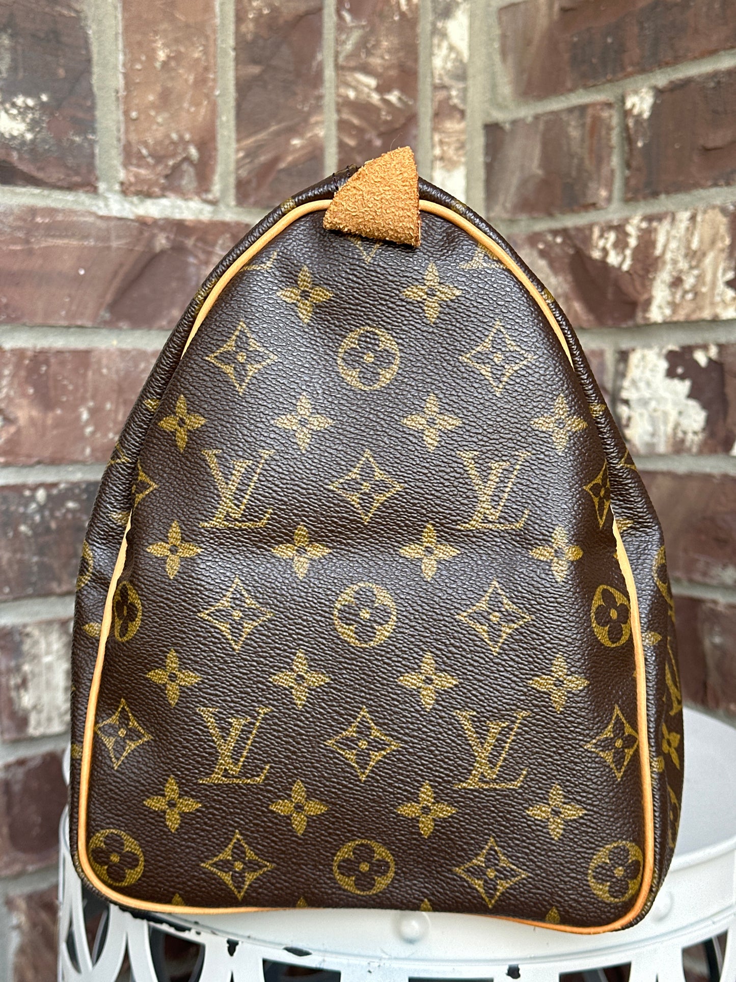 Louis Vuitton Speedy Handbag Monogram Canvas 35 89954