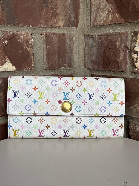 Louis Vuitton Multicolor Sarah Wallet 87234