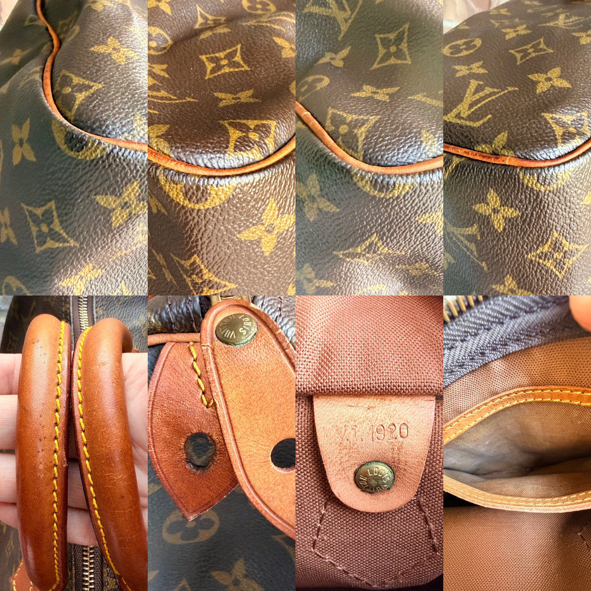 Louis Vuitton Speedy Monogram 30 Brown 24525-VI