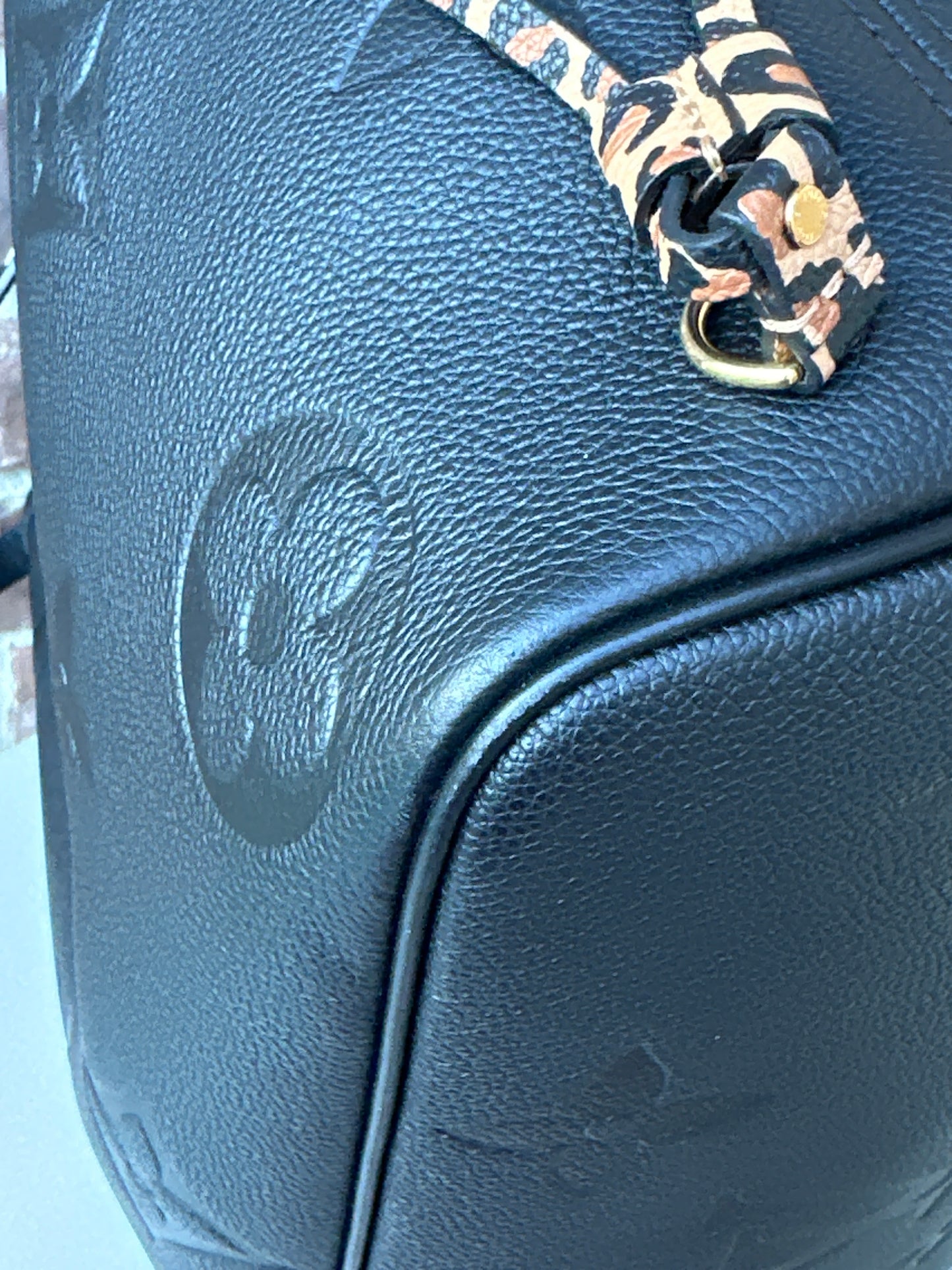 Louis Vuitton Monogram Giant Empreinte Wild At Heart Neverfull MM