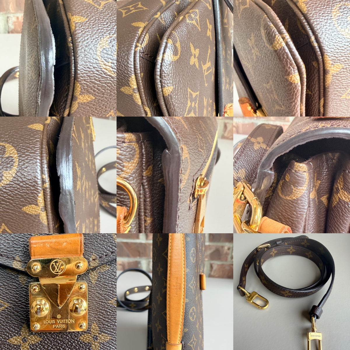 Louis Vuitton Monogram Pochette Metis Crossbody Bag 59284