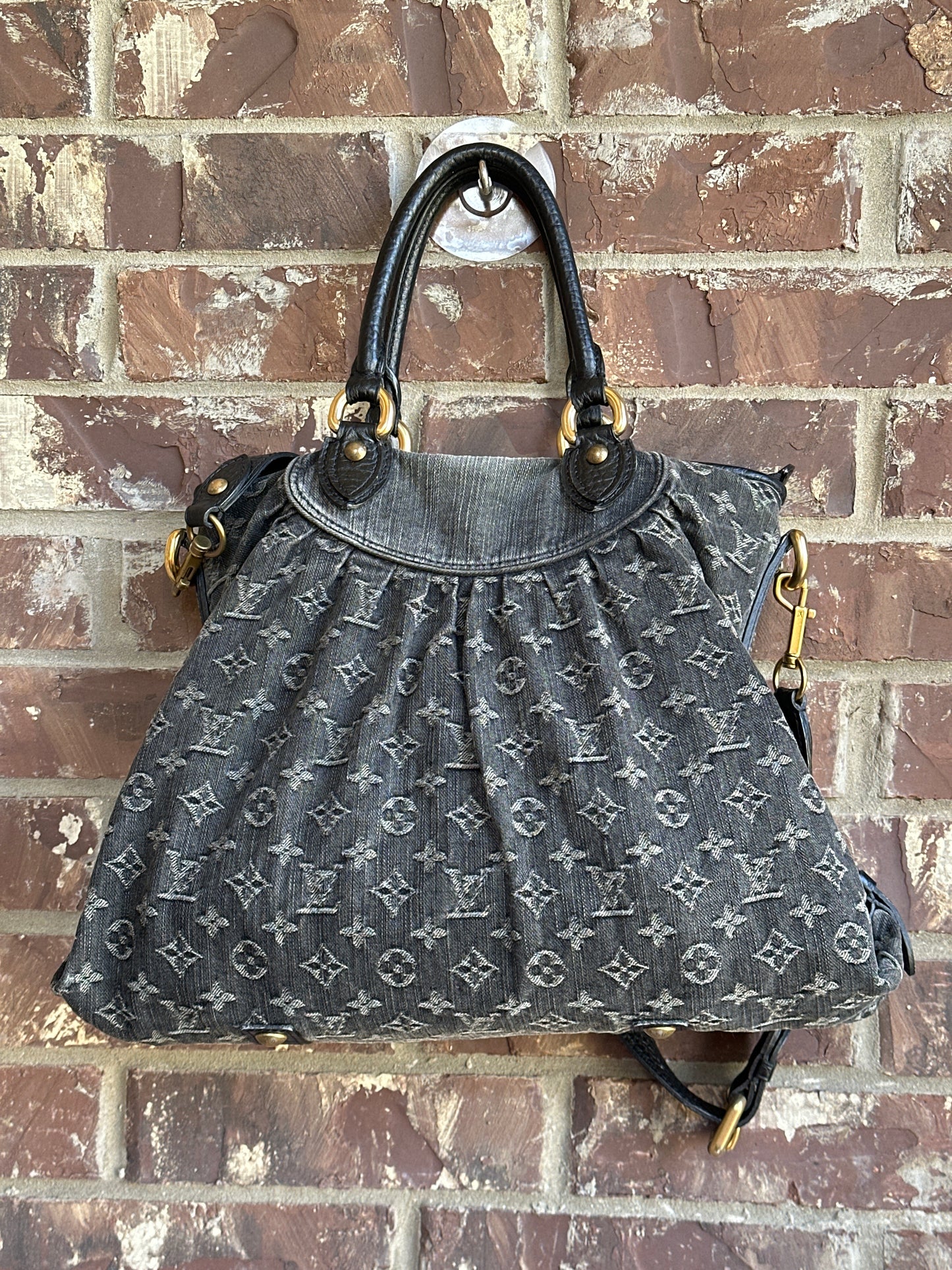 Louis Vuitton Cabby MM Denim 545907