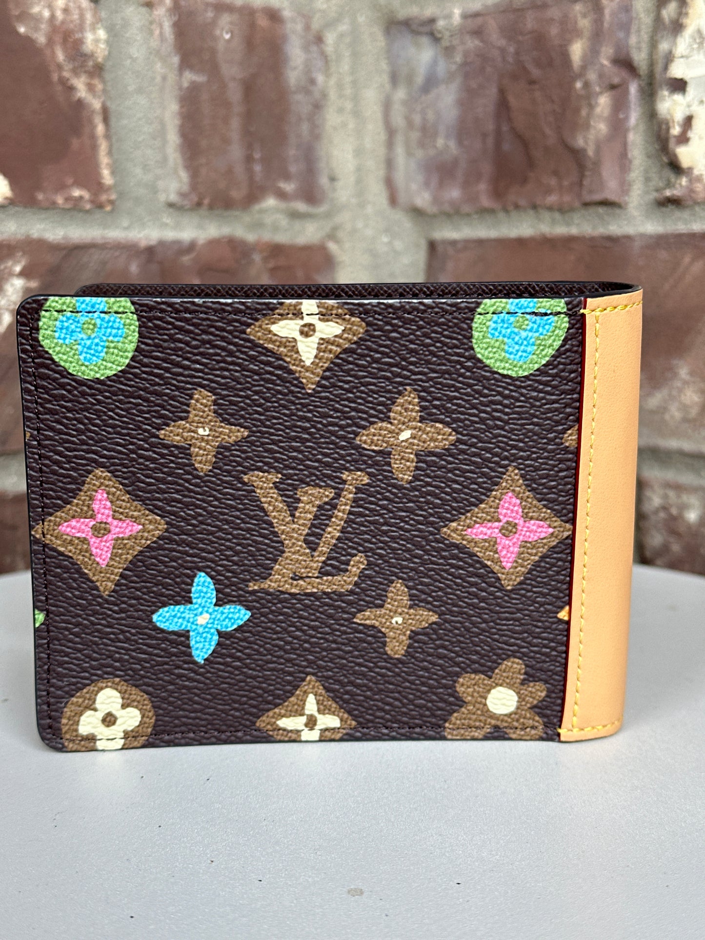 Louis Vuitton by Tyler, Multiple Wallet Chocolate Craggy Monogram