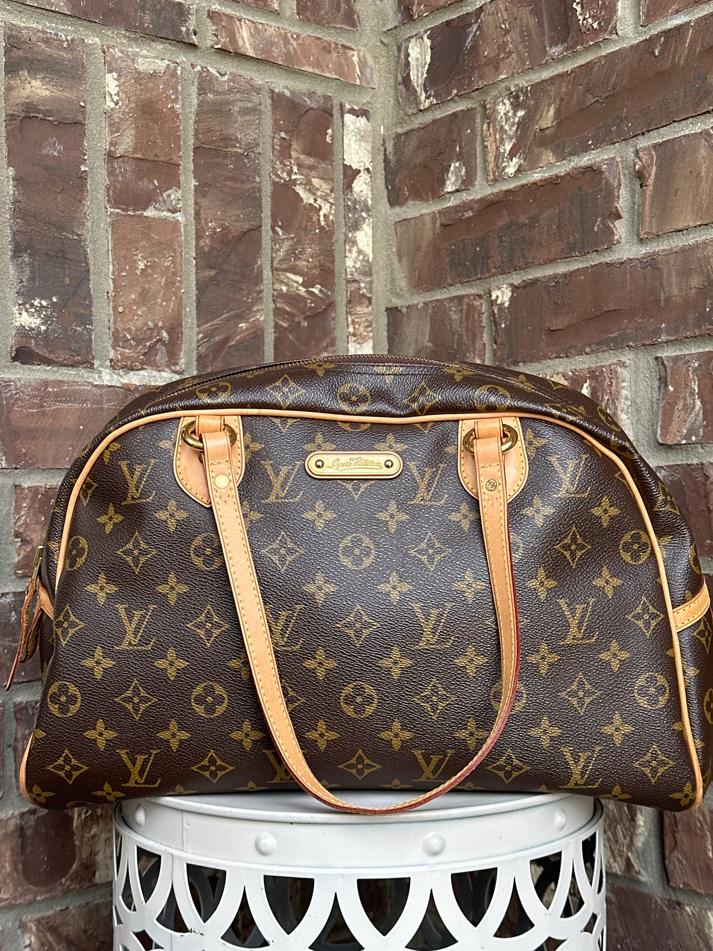 Louis Vuitton Montorgueil Handbag Monogram Canvas GM 88876