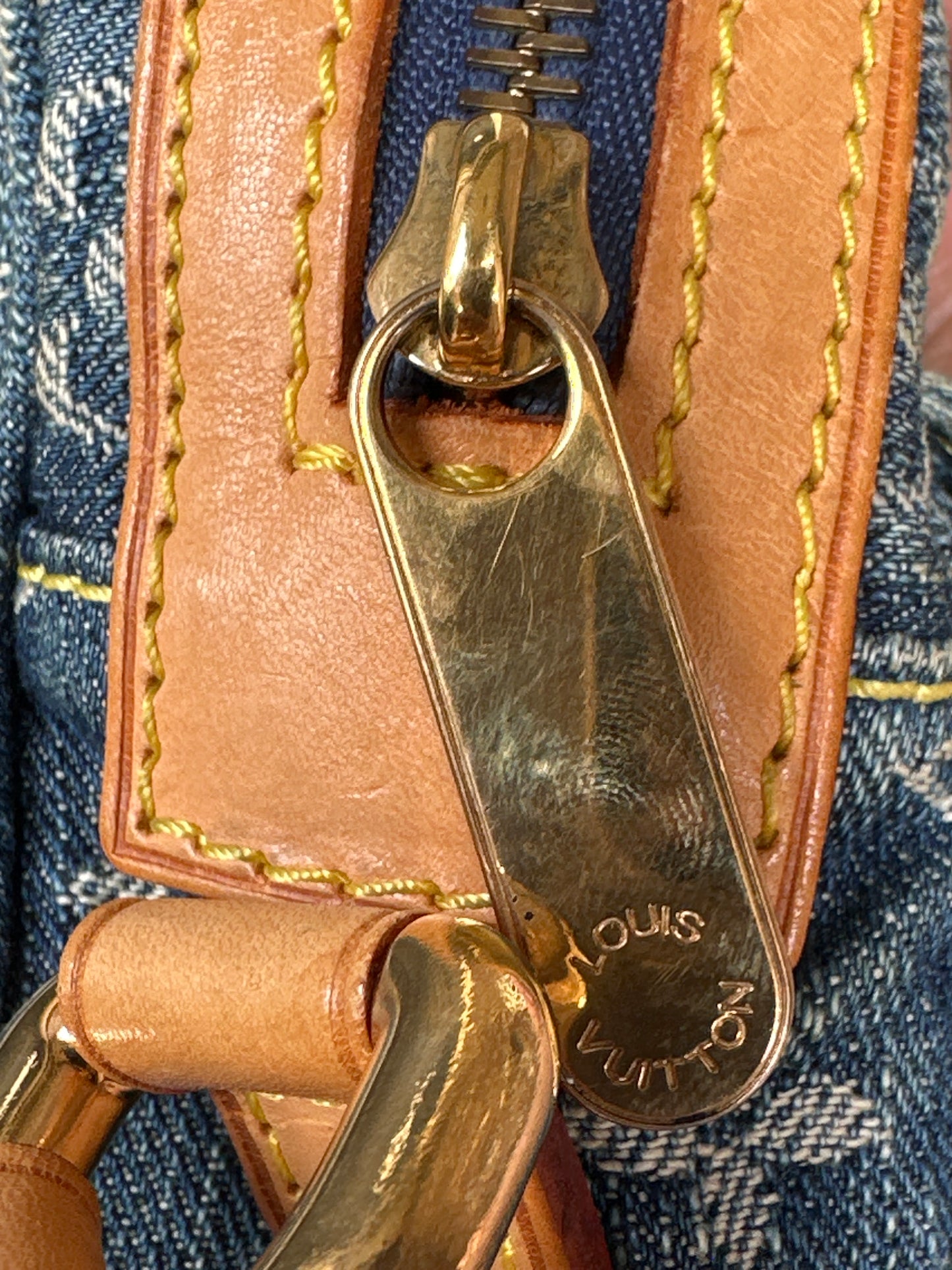 Louis Vuitton Camera Bag Monogram Denim 31179