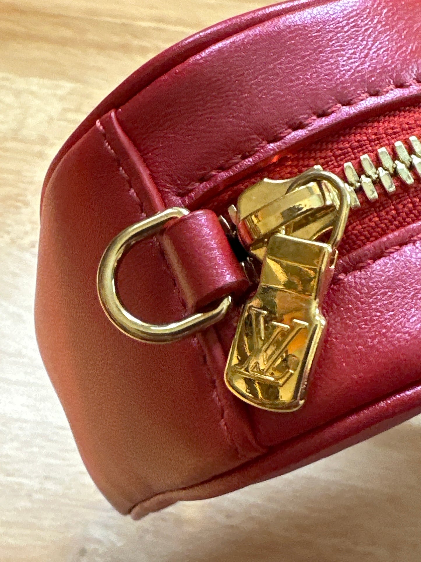 Louis Vuitton Coeur Heart on Chain Embossed Lambskin