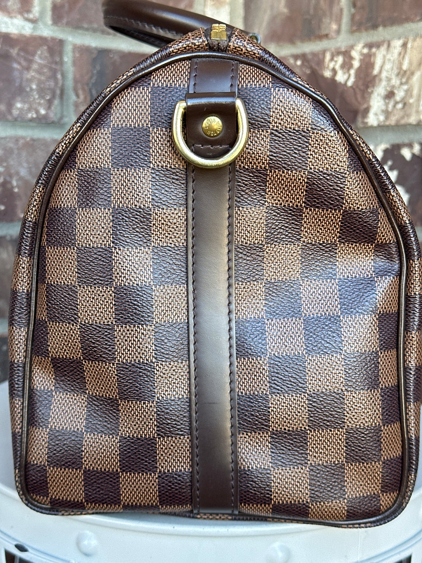 Louis Vuitton Damier Ebene Speedy Bandoulière 30 60027