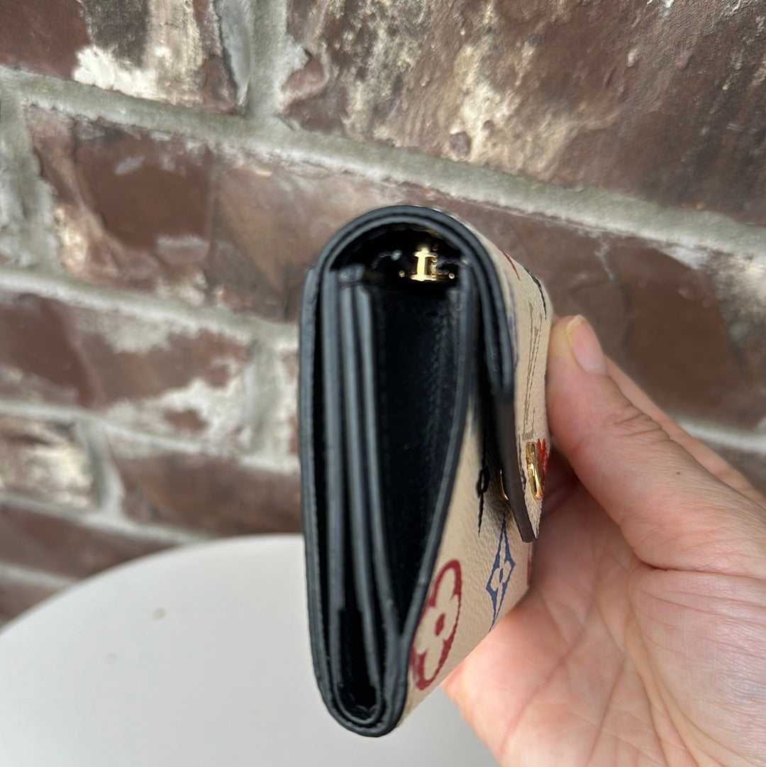 Louis Vuitton Zoe Game On Trifold Wallet