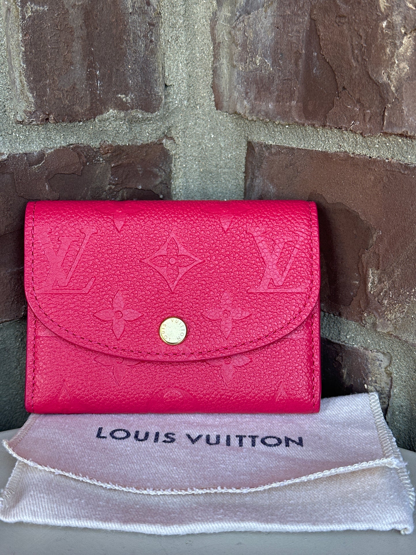 Louis Vuitton Rosalie Empreinte Compact Wallet 50067