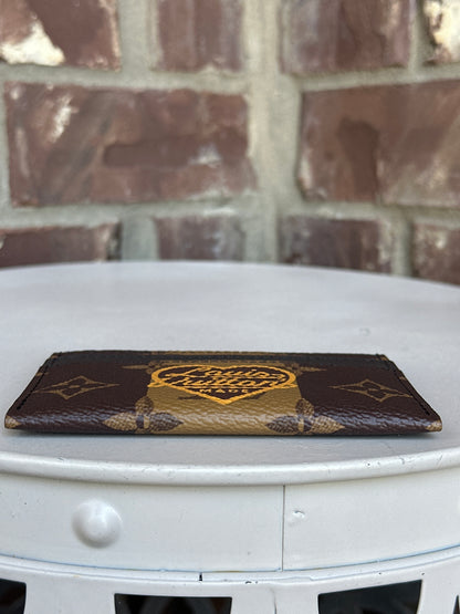 Louis Vuitton x Nigo Double Card Holder Monogram 69908