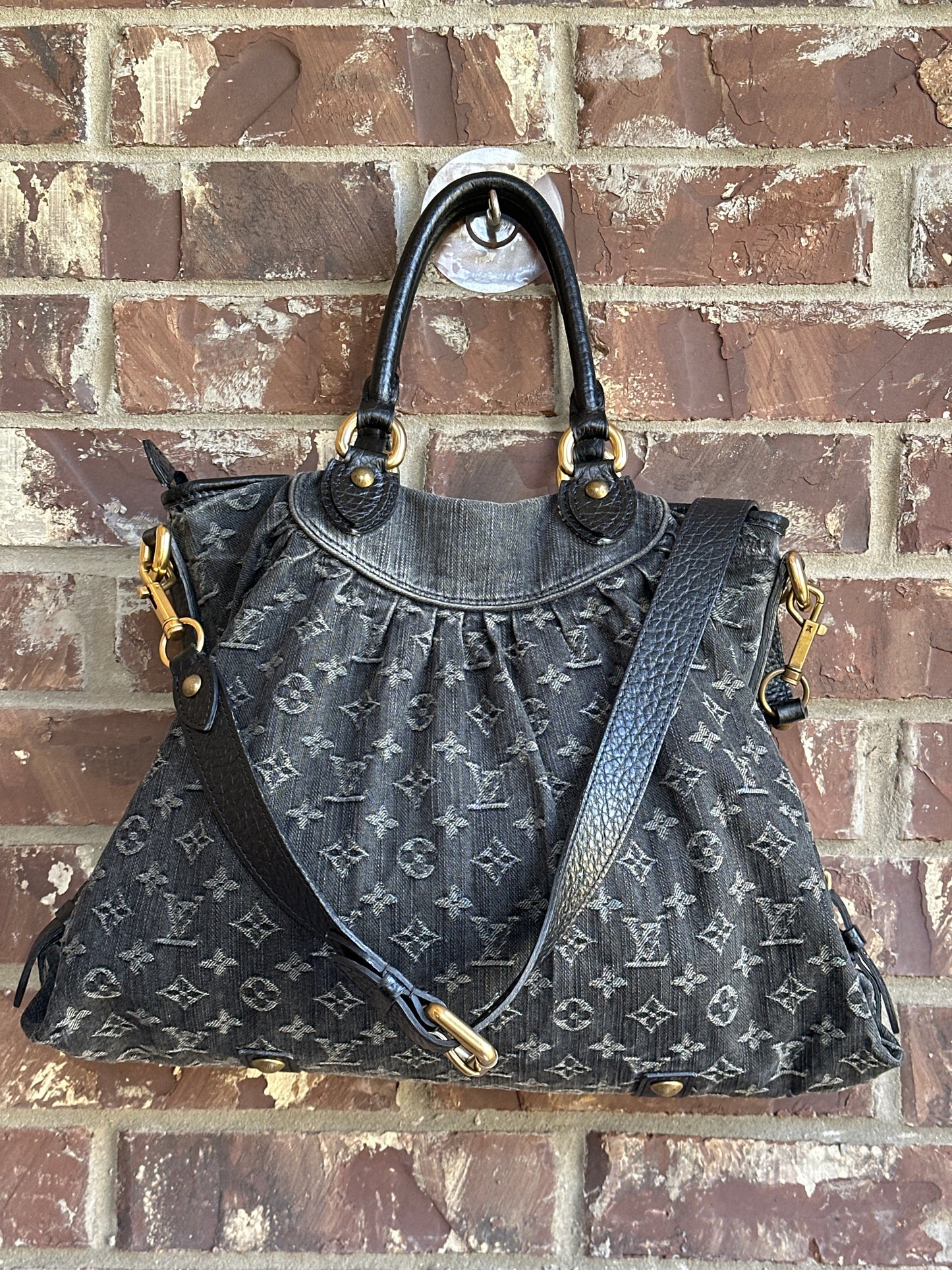 Louis Vuitton Cabby MM Denim 545907