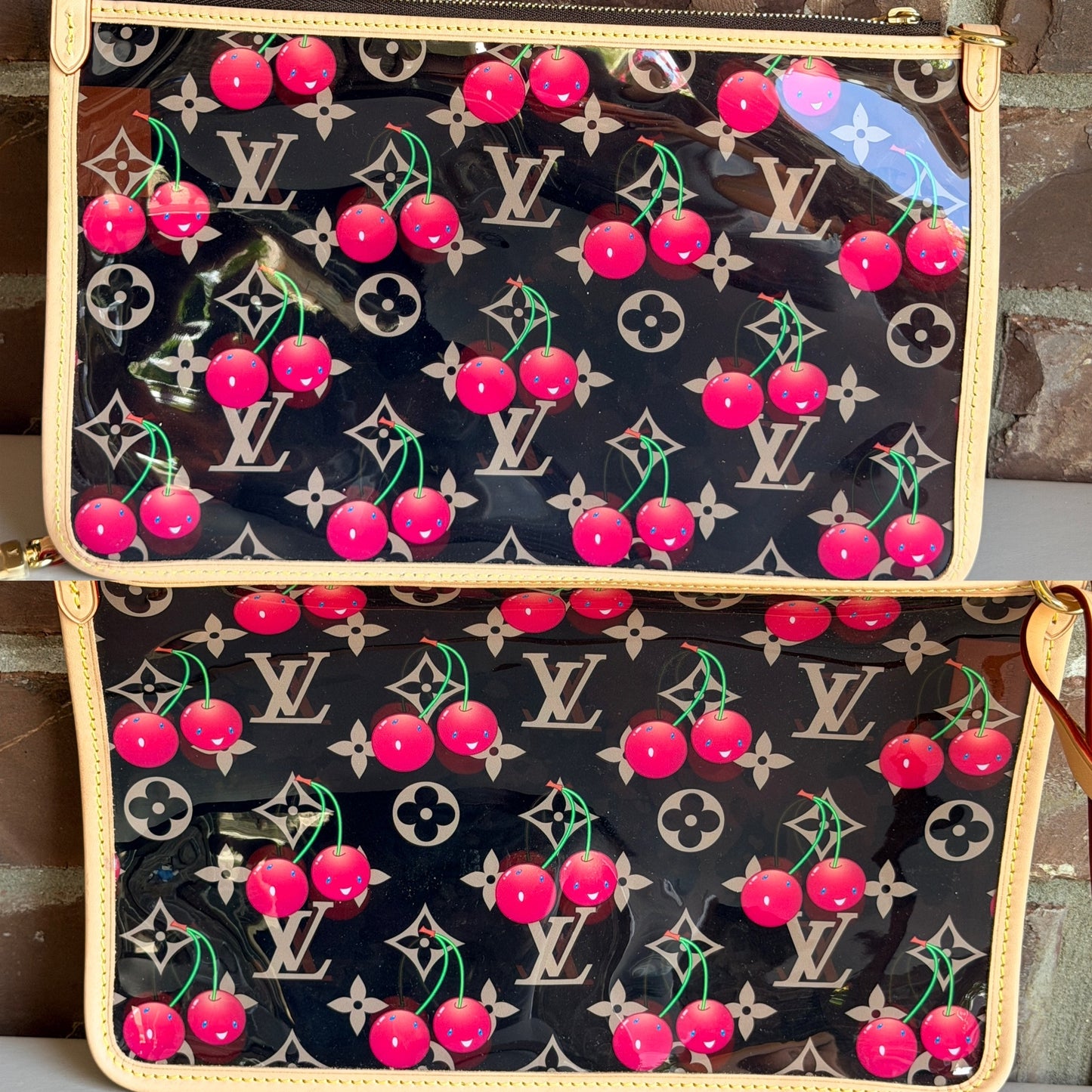 Louis Vuitton x Takashi Murakami OnTheGo Tote Monogram Cerises PVC GM	72346