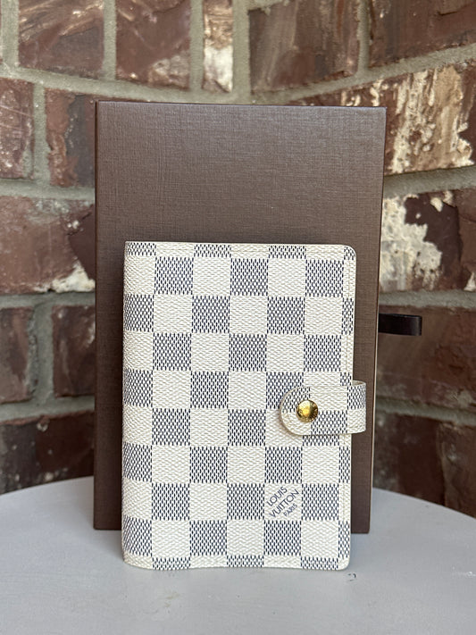 Louis Vuitton Damier Azur Agenda PM 93247