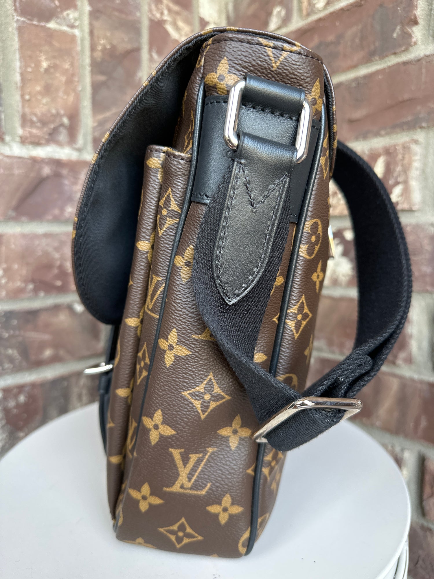 Louis Vuitton Christopher Messenger Bag Macassar Monogram Canvas – The  Clawset