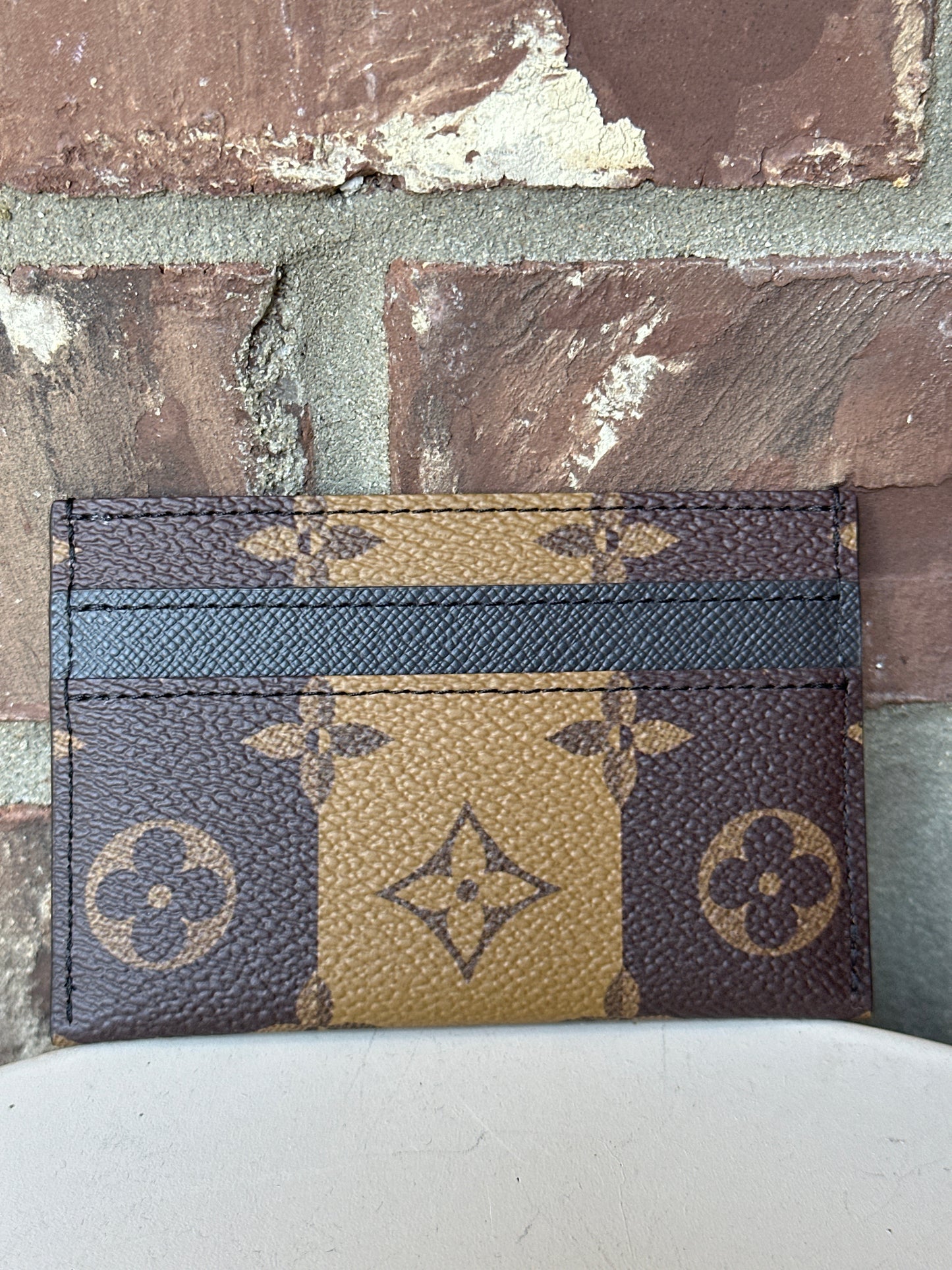 Louis Vuitton x Nigo Double Card Holder Monogram 69908