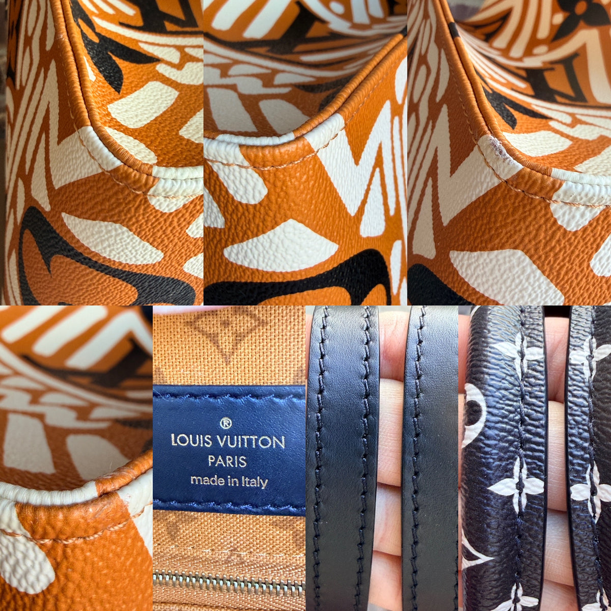Louis Vuitton OnTheGo Tote Limited Edition Crafty Monogram Giant GM 82925