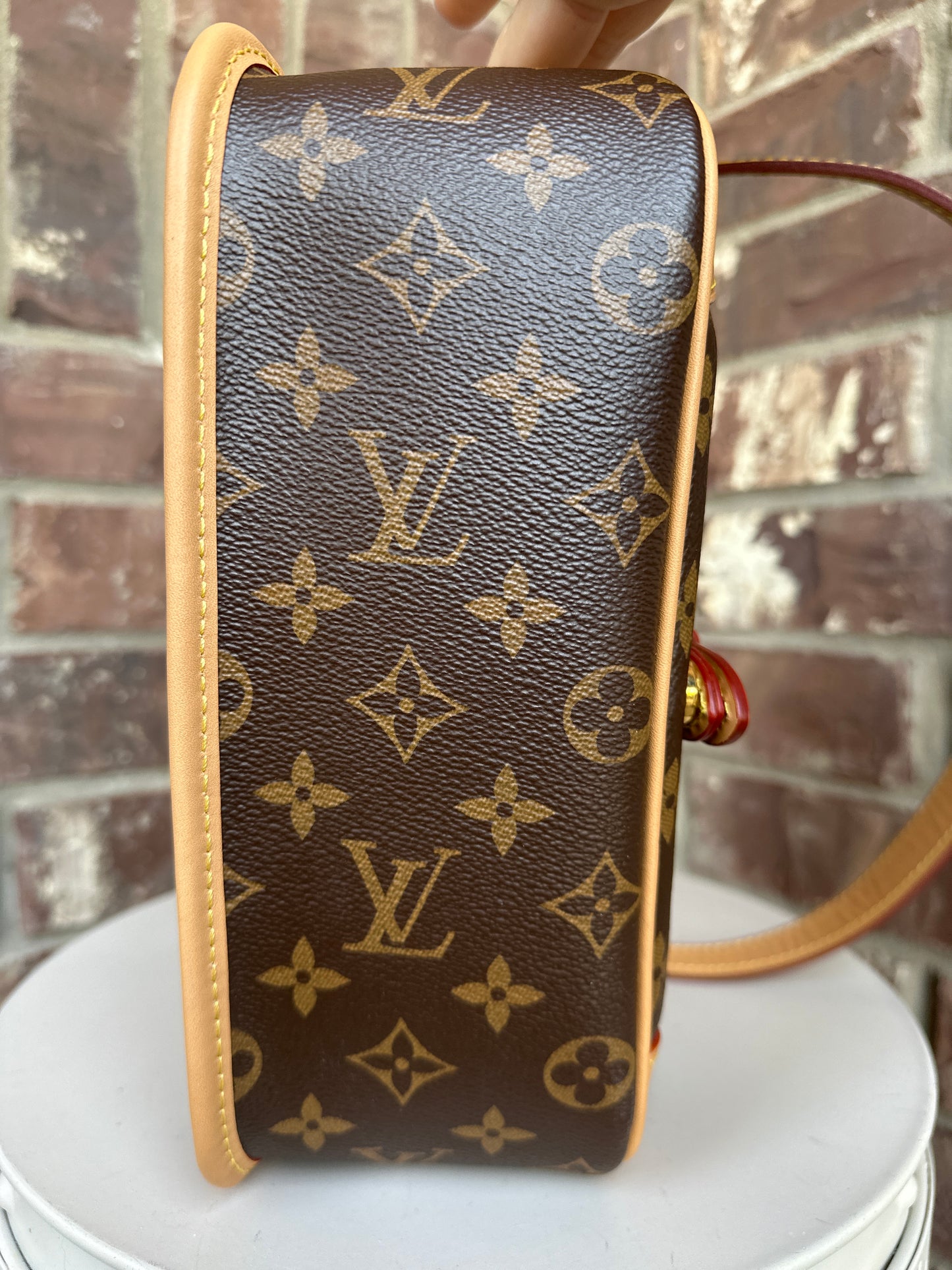 Louis Vuitton Diane NM Handbag Monogram Canvas (88856)