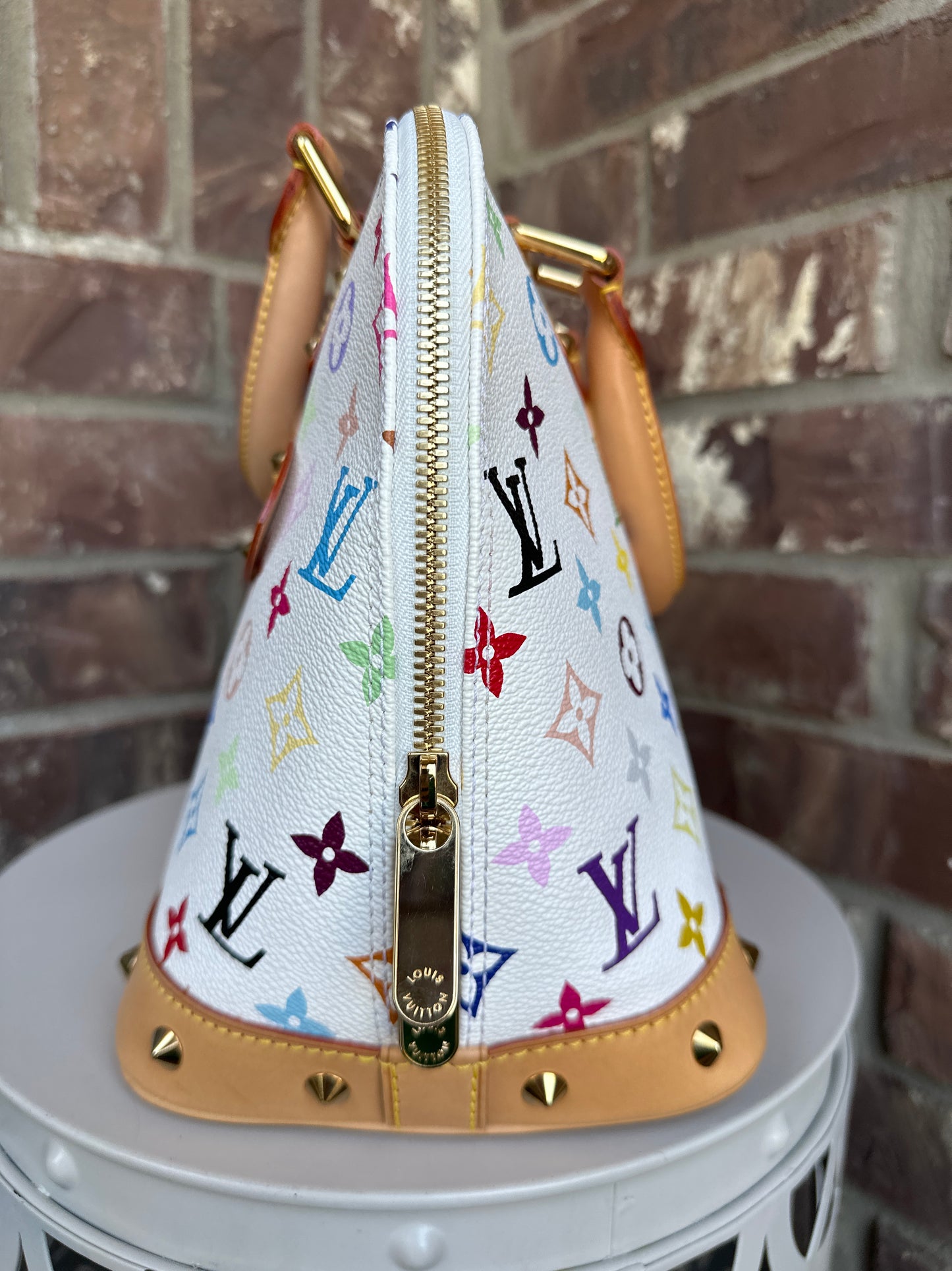 Louis Vuitton Alma Handbag Monogram Multicolor PM