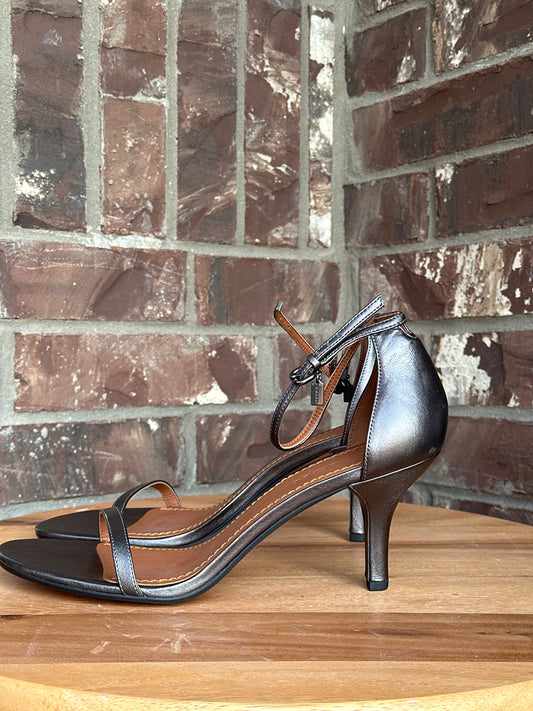 Coach Sandal -  Gunmetal Size 10B