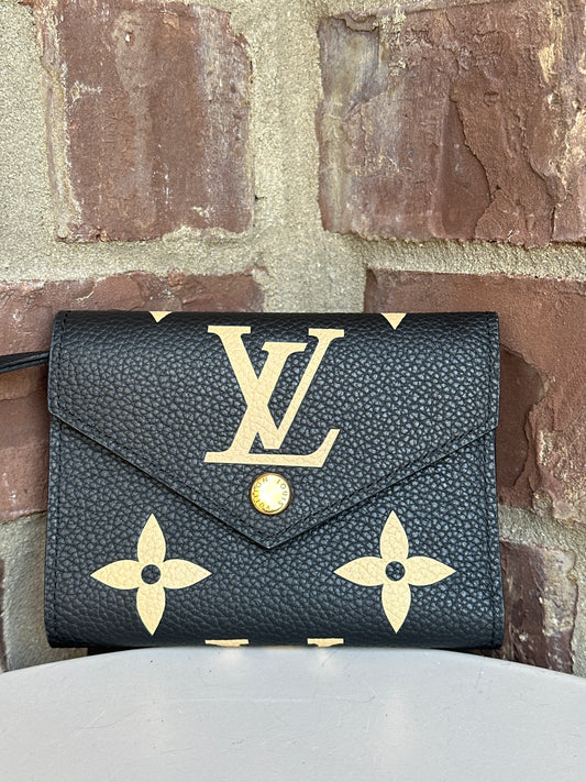 Louis Vuitton BiColor Victorine Wallet 43567