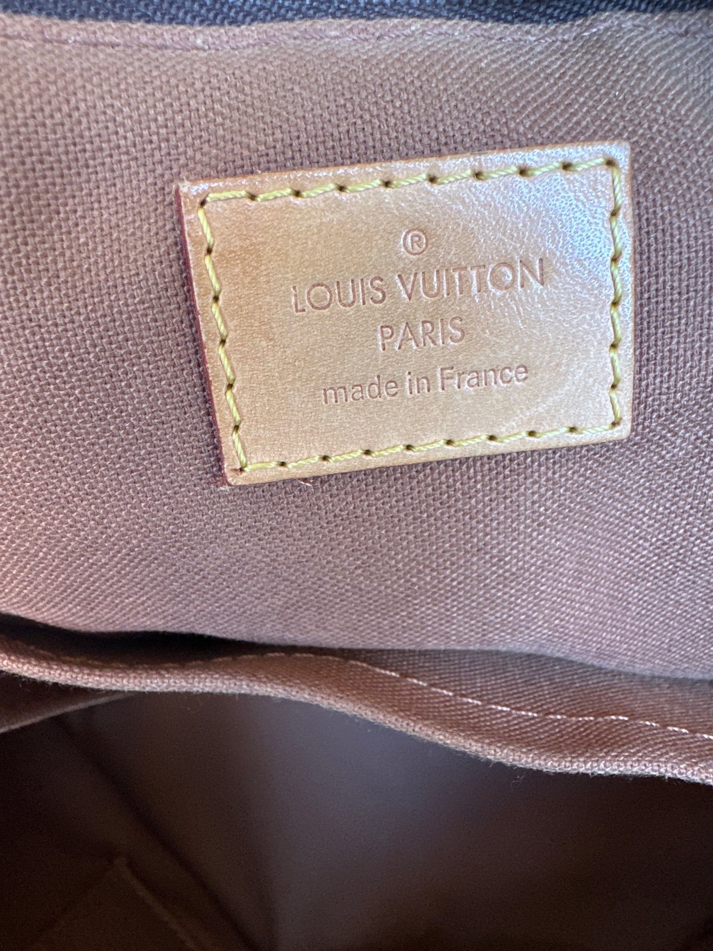 Louis Vuitton Palermo Handbag Monogram Canvas PM 84321