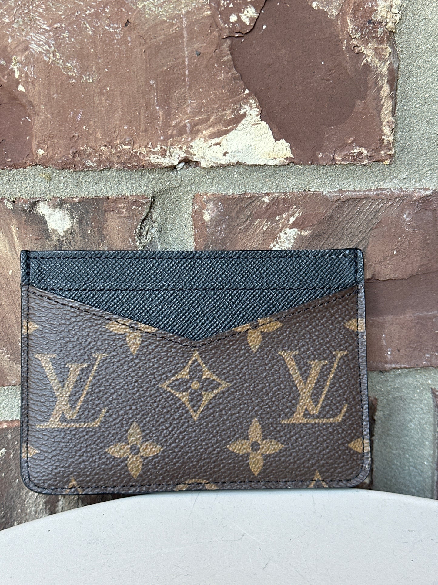 Louis Vuitton Neo Card Holder Monogram Macassar 41123