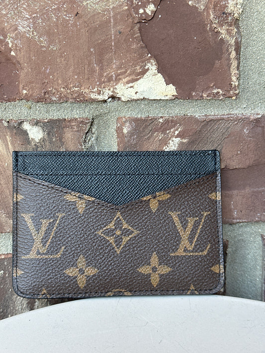 Louis Vuitton Neo Card Holder Monogram Macassar 41123