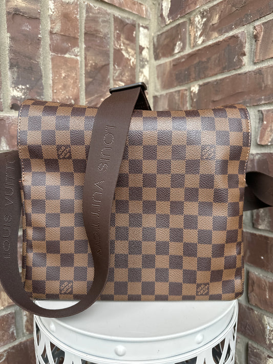 Louis Vuitton Naviglio Handbag Damier