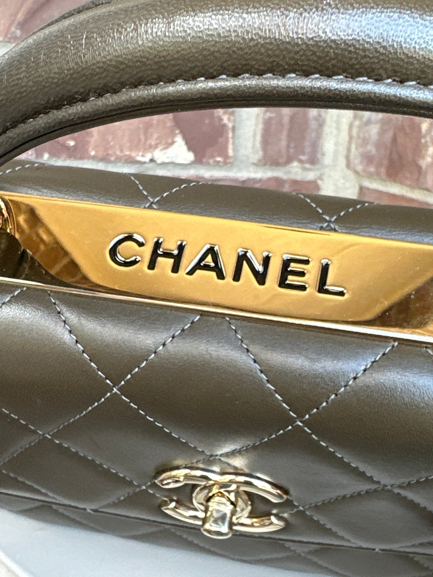 Chanel Trendy CC Top Handle Bag Quilted Lambskin Small 79229