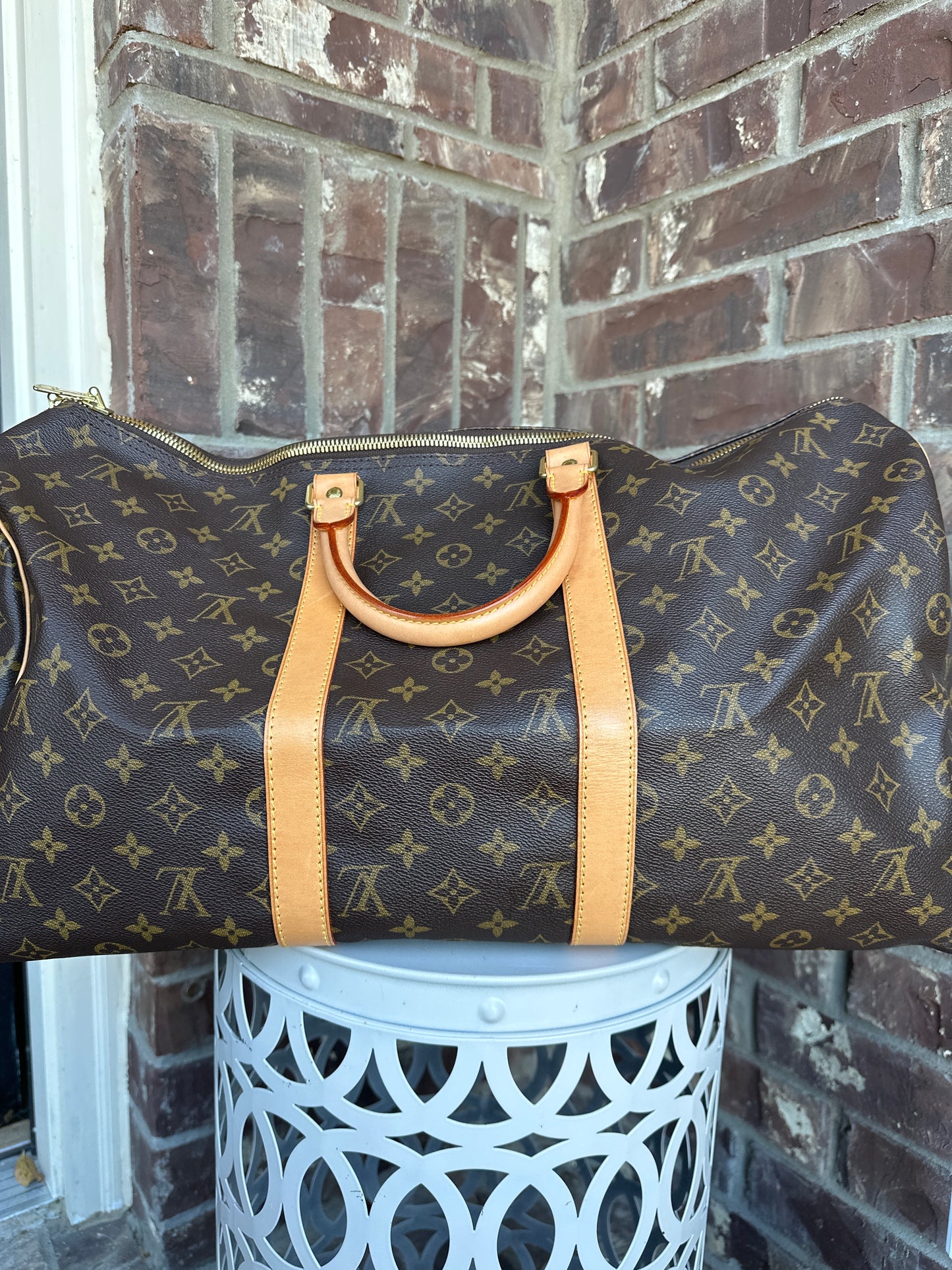 Louis Vuitton Keepall Bag Monogram Canvas 50