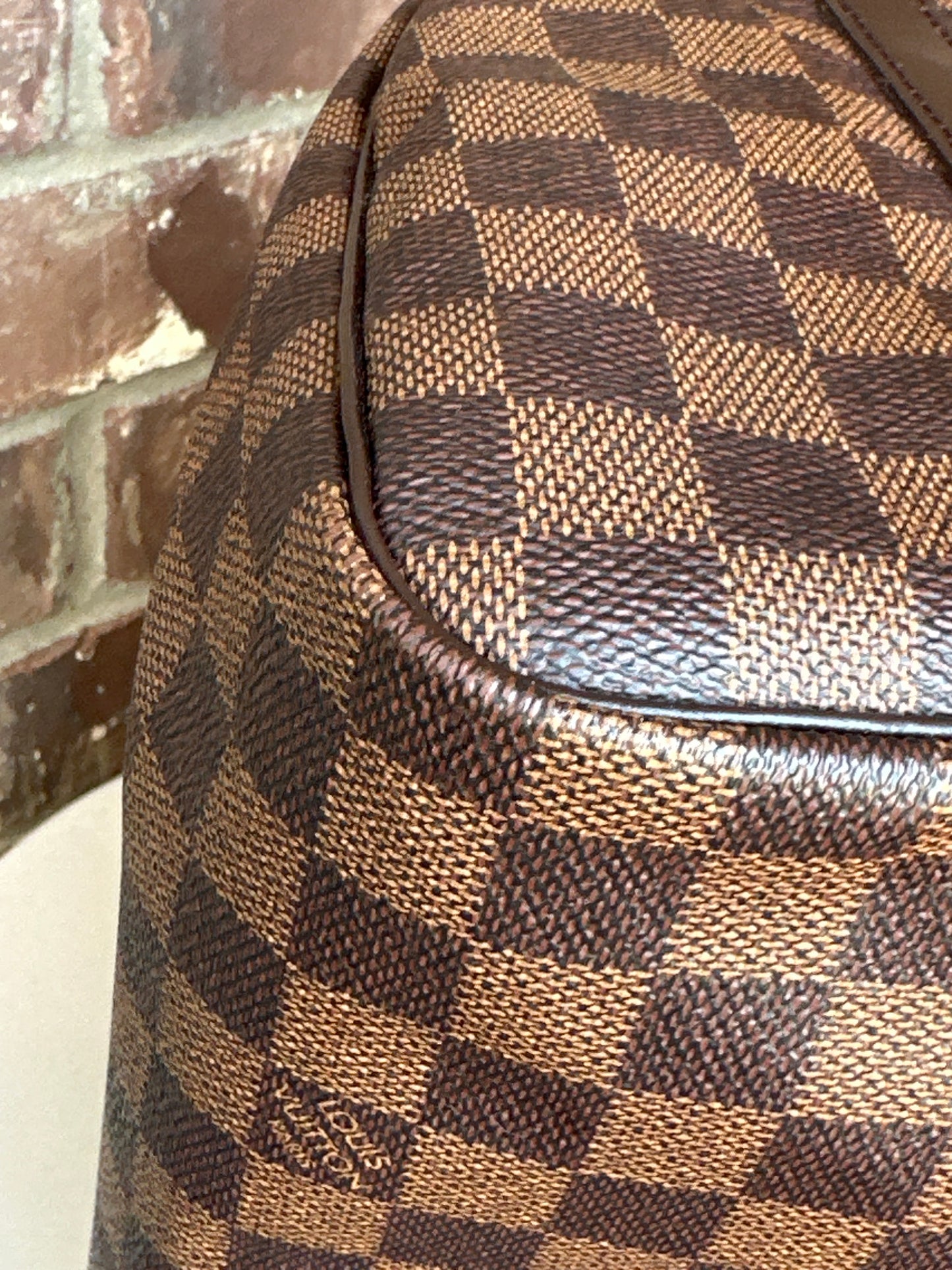 Louis Vuitton Speedy Bandouliere Bag Damier Ebene 30 90265
