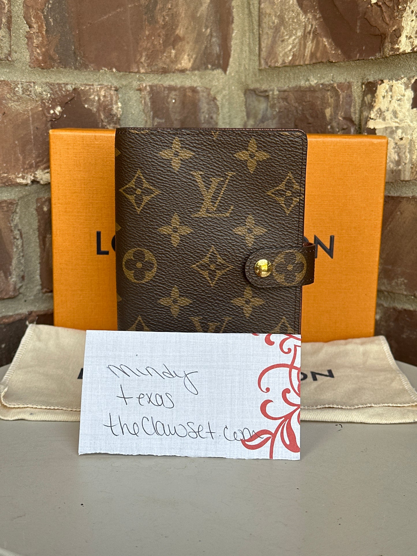 Louis Vuitton Agenda PM 52112