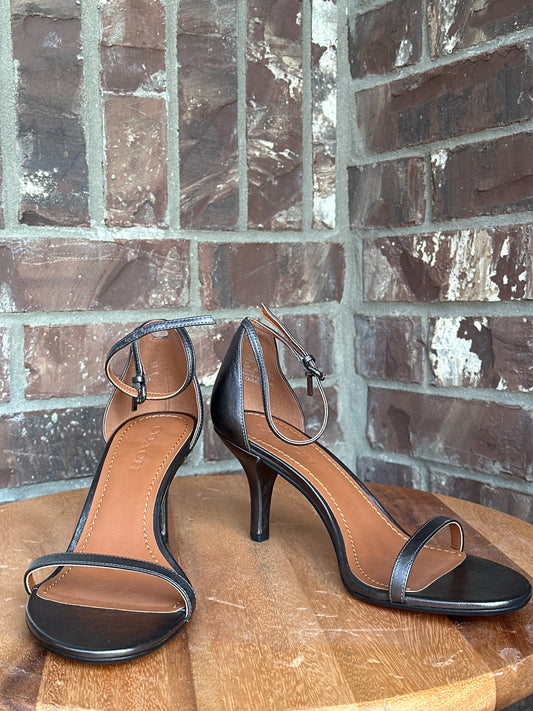 Coach Sandal -  Gunmetal Size 10B
